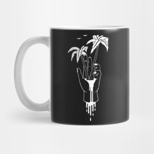 Tropical Hand Mug